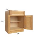 Madison Honey Shaker 27" Base Cabinet
