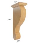 Madison Honey Shaker Traditional Corbel