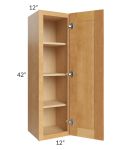 Madison Honey Shaker 12x42 Wall Cabinet