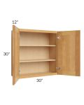 Madison Honey Shaker 30x30 Wall Cabinet