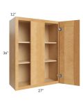 Madison Honey Shaker 27x36 Wall Blind Cabinet