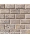 Silver Travertine 2" x 4" Subway Tile