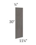 Midtown Dark Grey Shaker 30" Wall Skin (1/4" Thick)
