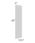 Tuscan Painted Grey 42" Wall Skin (1/4" Thick)