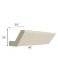 Stratton Khaki Shaker 96" Shaker Crown Molding