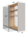 Midtown Mocha Shaker 9" Spice Pull Out (Cabinet Not Included)