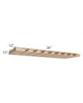 Midtown Timber Shaker 36" Stemware Rack