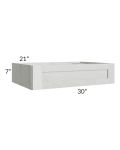 Heather Grey Shaker 30x21 Desk Drawer