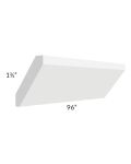 Brilliant White Shaker 96" Angled Crown Molding