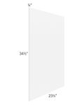 Brilliant White Shaker Base Veneered Skin Panel