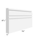 Brilliant White Shaker 96" Base Molding