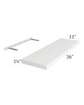 Brilliant White Shaker 36" Floating Shelf