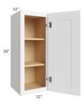 Brilliant White Shaker 12x30 Wall Cabinet