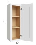 Brilliant White Shaker 12x36 Wall Cabinet