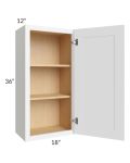 Brilliant White Shaker 18x36 Wall Cabinet