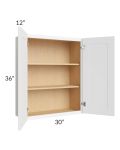 Royal White Shaker 30x36 Wall Cabinet