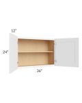 Brilliant White Shaker 36x24 Wall Cabinet