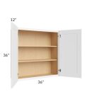 Brilliant White Shaker 36x36 Wall Cabinet