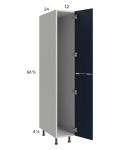 Harbor Navy 12x71-1/4 Open Utility Cabinet with 1 Door