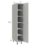 Harbor White 12x71-1/4 Utility Cabinet with 1 Door