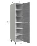 Euro Grey 15x71-1/4 Utility Cabinet with 1 Door