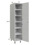 Euro White Grain 15x71-1/4 Utility Cabinet with 1 Door