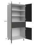 Euro Cafe 30x71-1/4 Utility Cabinet with 2 Doors and 1 Drawer