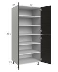 Euro Cafe 30x71-1/4 Utility Cabinet with 2 Doors