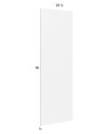 Harbor White Tall Overlay Panel - 29-7/8"W x 96"H x 3/4"D