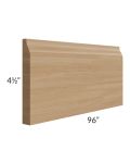 Asheville Rift Oak Shaker 8' Baseboard Molding