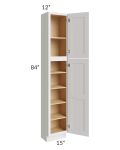Tuscan Cloud 15x12x84 Pantry Cabinet 
