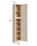Midtown Cream Shaker 15x12x84 Pantry Cabinet 