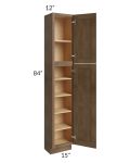 Midtown Mocha Shaker 15x12x84 Pantry Cabinet 