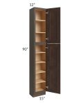 Tuscan Kona Brown 15x12x90 Pantry Cabinet