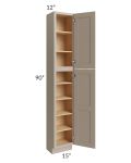 Tuscan Oyster 15x12x90 Pantry Cabinet