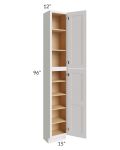 Midtown Cloud Shaker 15x12x96 Pantry Cabinet 