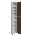 Milan Cafe 15x13x96 Pantry Cabinet (13" depth)