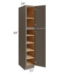 Tuscan Stone 15x24x84 Pantry Cabinet