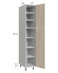 Milan Natural 15x24x84 Pantry Cabinet (24" depth)