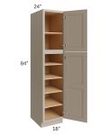 Tuscan Oyster 18x24x84 Pantry Cabinet