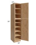 Tuscan Timber 18x24x90 Pantry Cabinet