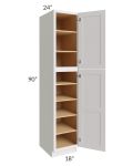 Midtown Cloud Shaker 18x24x90 Pantry Cabinet