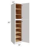 Vienna Cloud 18x24x90 Pantry Cabinet