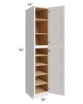 Midtown Cloud Shaker 18x24x96 Pantry Cabinet