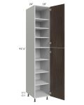 Milan Cafe 18x24x96 Pantry Cabinet (24" depth)