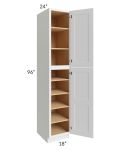 Union White 18x24x96 Pantry Cabinet