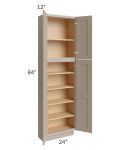 Tuscan Oyster 24x12x84 Pantry Cabinet 