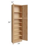 Midtown Timber Shaker 24x12x84 Pantry Cabinet 