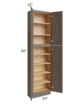 Tuscan Stone 24x12x90 Pantry Cabinet 