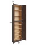 Tuscan Kona Brown 24x12x96 Pantry Cabinet 